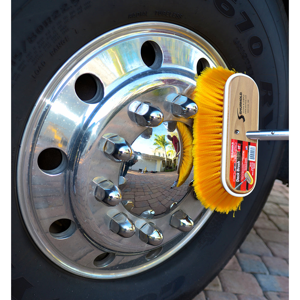 Shurhold 6 inch soft deck brush, alternate view