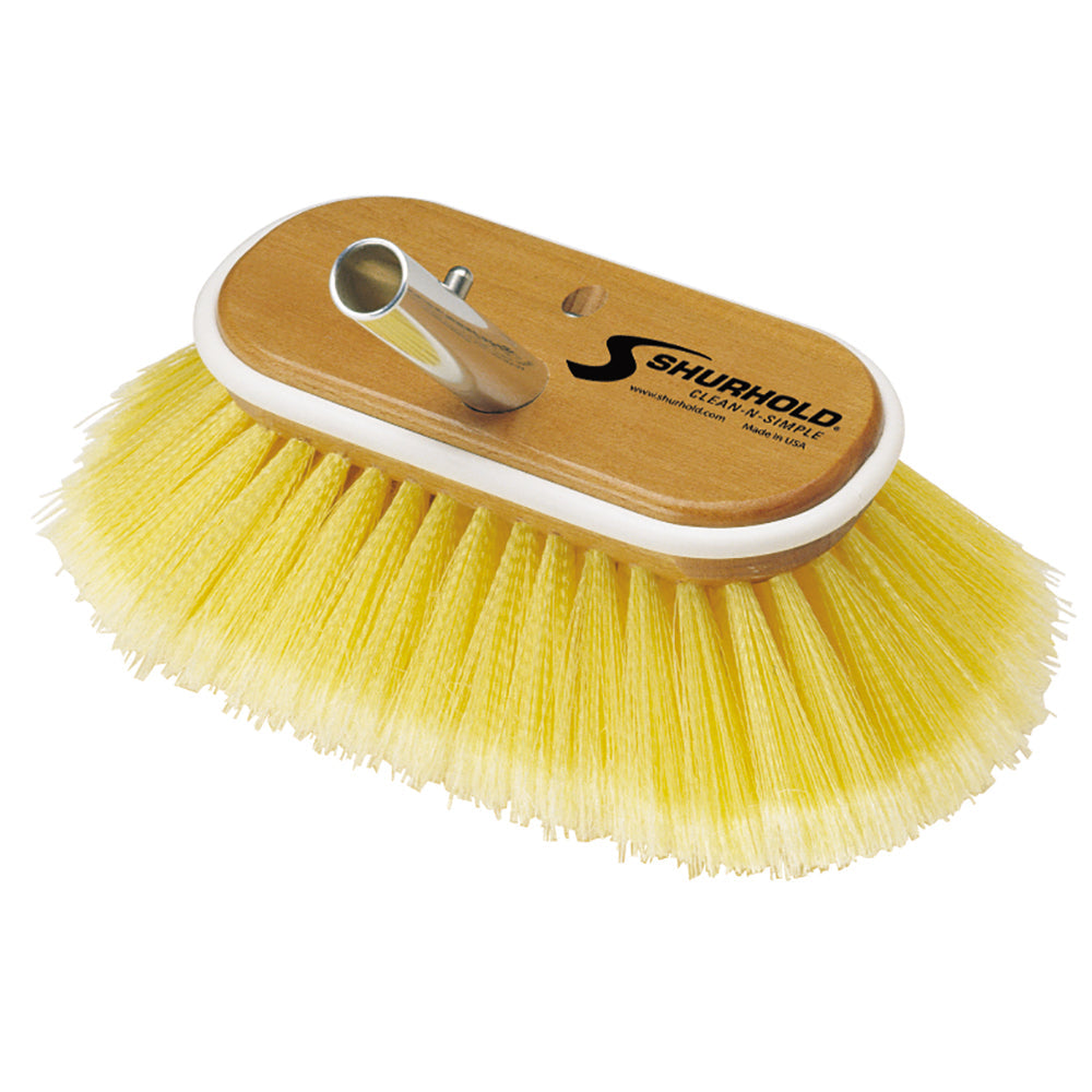 Shurhold 6 inch soft polystyrene bristle deck brush head