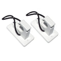 Deep Blue Marine rod, gaff, brush and dock line holder brackets, pair