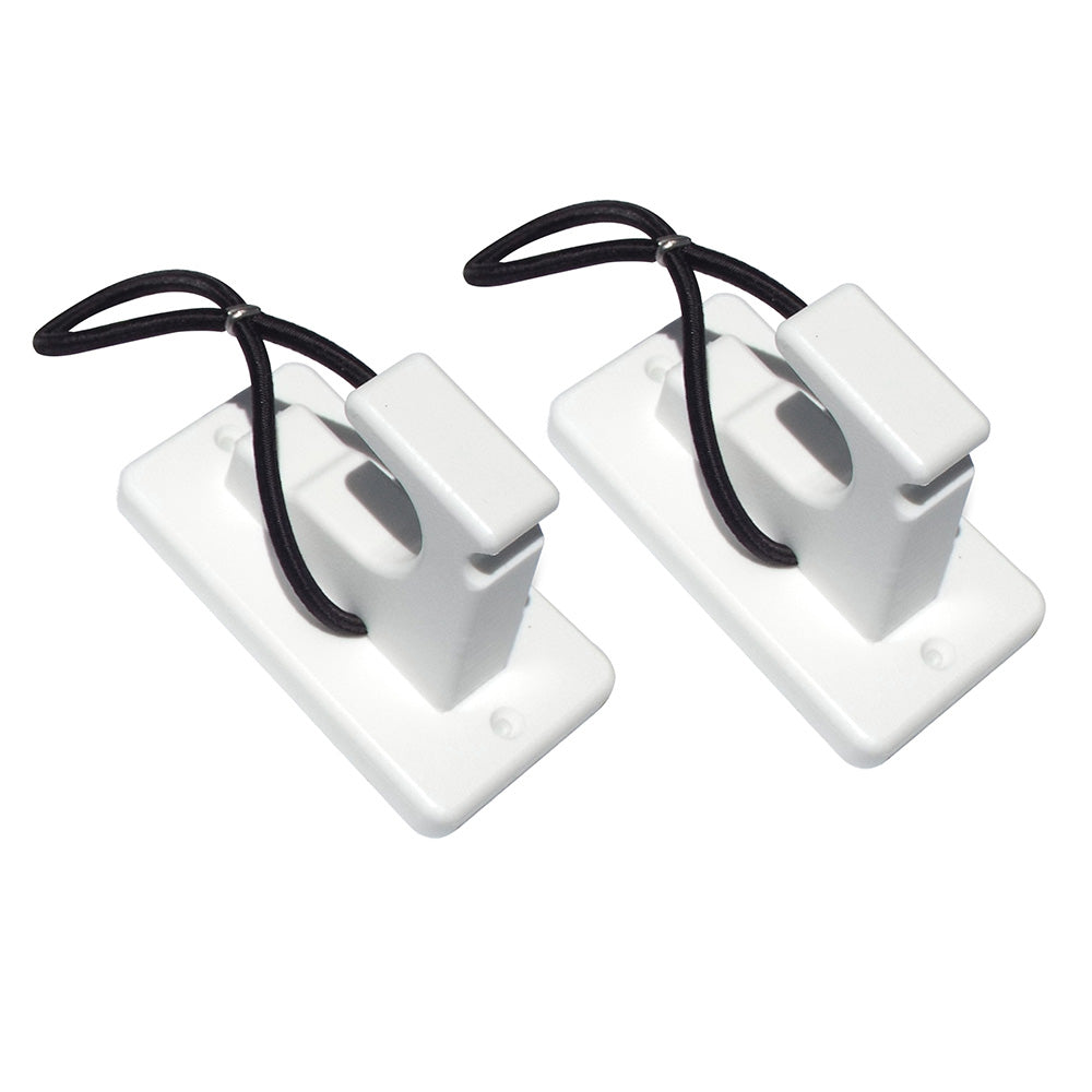 Deep Blue Marine rod, gaff, brush and dock line holder brackets, pair