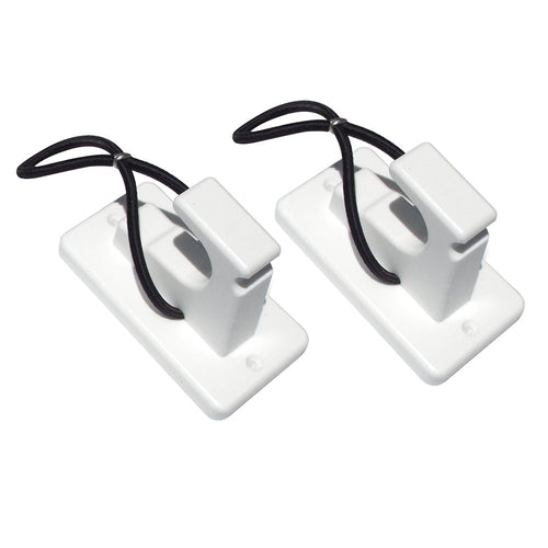 Deep Blue Marine rod, gaff, brush and dock line holder brackets, pair