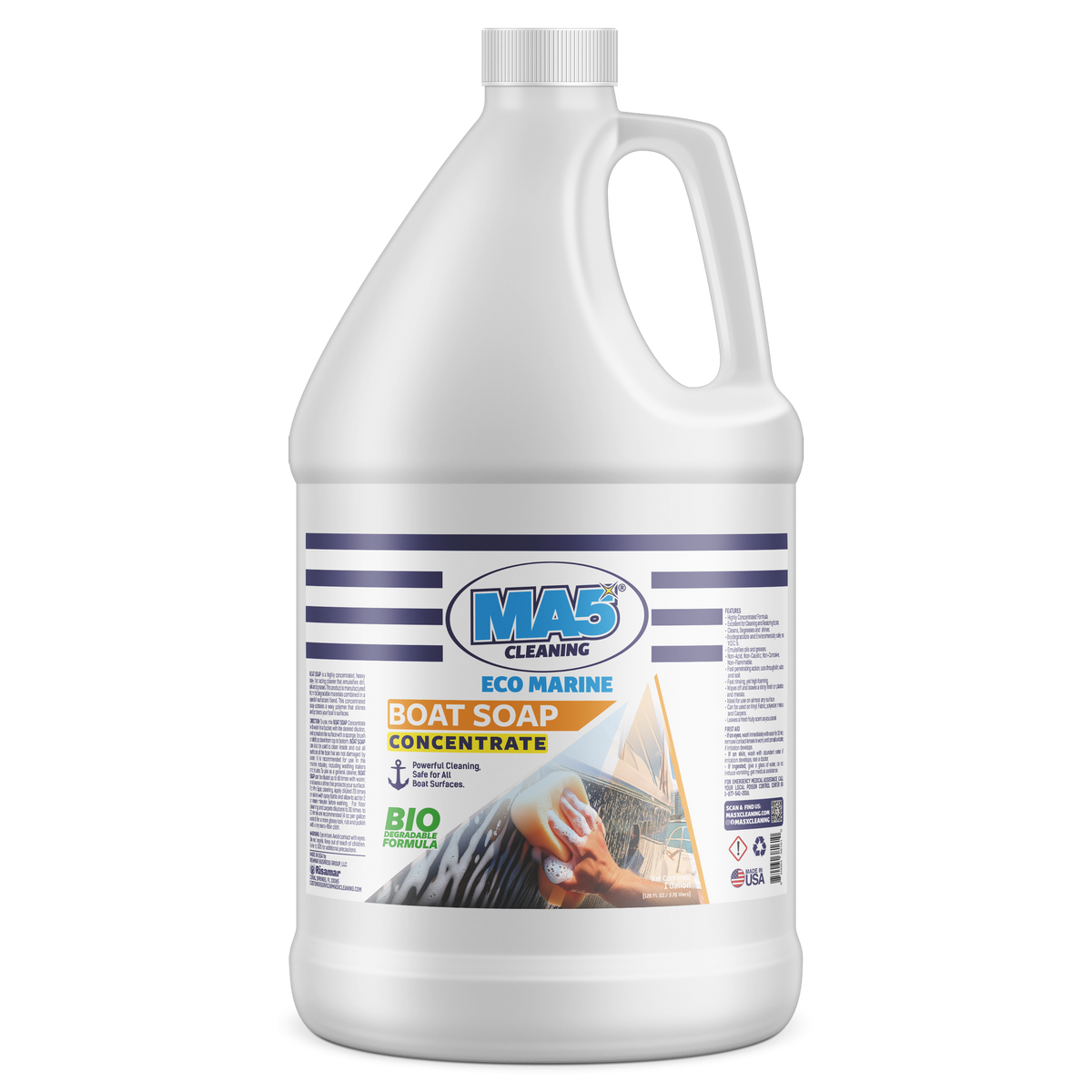 MA5X Boat Soap 1 gallon container