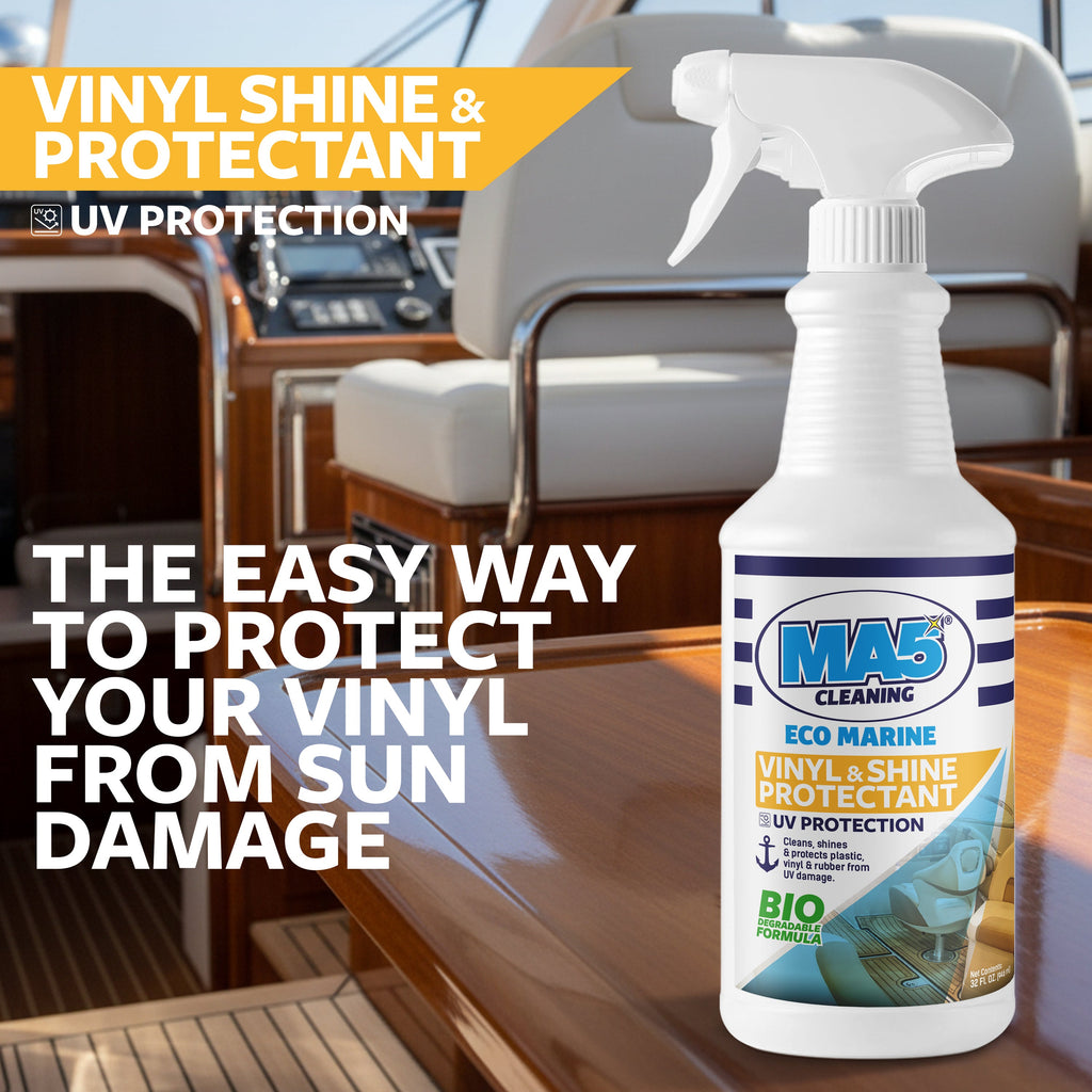 MA5X Vinyl Cleaner Spray - Boat Vinyl UV Protectant and Shine
