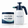 Saltline Hull Renew Starter Kit: hull cleaning powder tub and pump sprayer